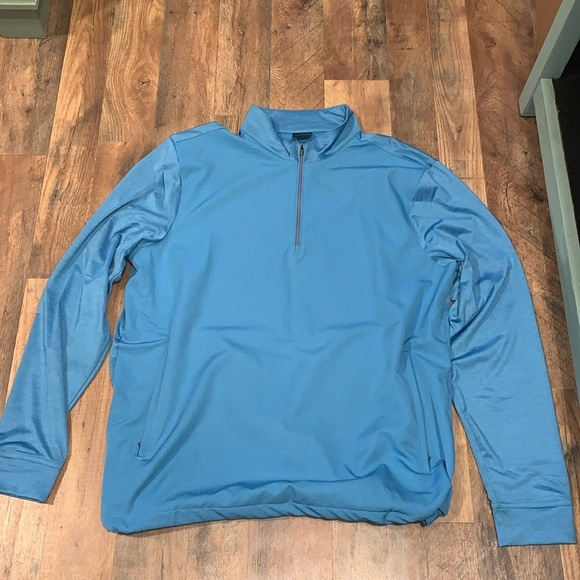 Greg Norman Play Dri Pullover.  Long sleeve.  Draw string waist. Size Large NWOT - Picture 1 of 7